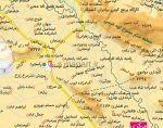 نقشه شهرستان مرودشت - تصویر 2