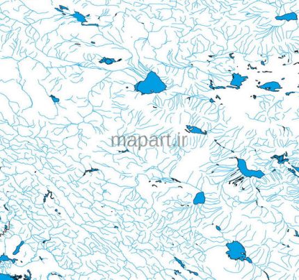 داده رقومی رودخانه های ایران