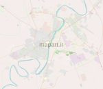 نقشه gis شهر اهواز