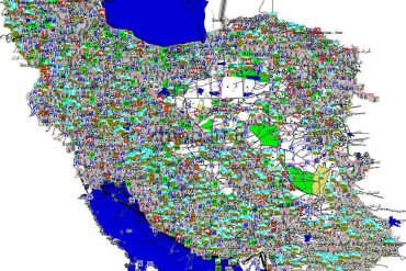 شیپ فایل ایران OSM