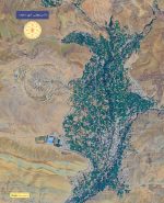 عکس ماهواره ای شهر دماوند