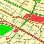 فایل رقومی معابر شهر هشتگرد استان البرز