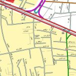 نقشه gis شهر کمالشهر - تصویر 2