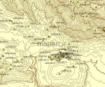 منحنی میزان و نقاط ارتفاعی مهم استان هرمزگان