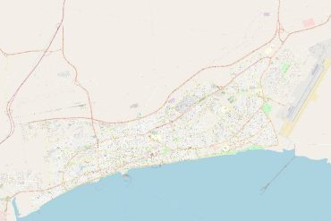 نقشه gis شهر بندرعباس