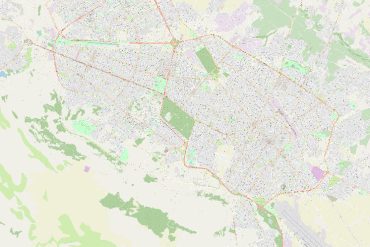 نقشه gis شهر مشهد