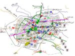 نقشه gis شهر نقده
