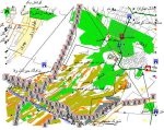نقشه gis شهر کوهسار