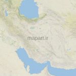 نقشه ایران ArcGis NatGeo