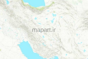 نقشه ایران ArcGis Topo