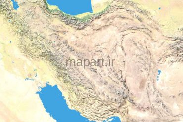 نقشه ایران Topo Maps