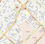 نقشه با کیفیت بالا شهر ارومیه