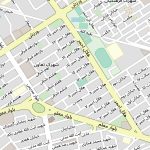 نقشه با کیفیت شهر سمنان