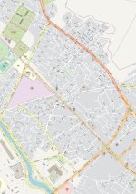 نقشه بلوار گلستان و هفت تنان شیراز