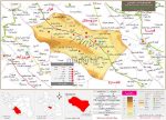 نقشه تقسیمات شهرستان خفر