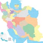 نقشه تقسیمات کشوری ایران 1402