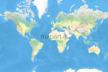 نقشه جهان topo maps