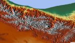 نقشه رستری ارتفاعات ایران