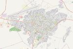 نقشه شهر بجنورد