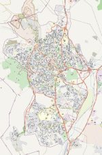 نقشه شهر سنندج