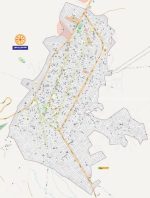 نقشه شهر پیرانشهر
