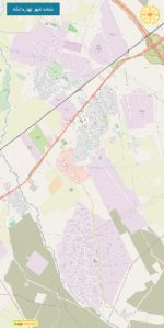 نقشه شهر چهاردانگه