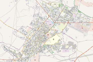 نقشه شهر کرمانشاه