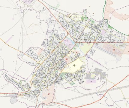 نقشه شهر کرمانشاه