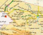 جدیدترین نقشه شهرستان زرقان