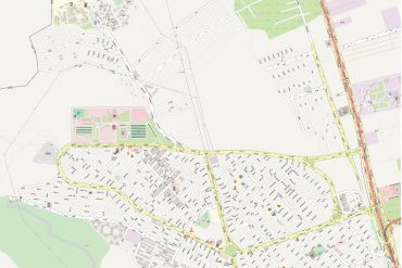 نقشه شهرک گلستان شیراز