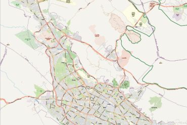 نقشه شیراز وکتور pdf