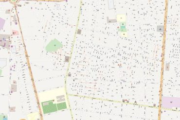 نقشه محله شوش تهران