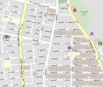 نقشه وکتور با کیفیت بالا شهر زاهدان