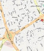 نقشه وکتور با کیفیت بالا شهر یزد