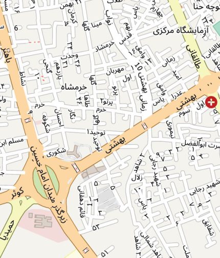 نقشه وکتور با کیفیت بالا شهر یزد
