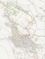 نقشه وکتور با کیفیت شیراز-1178mm-1536mm