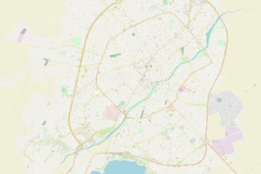نقشه gis شهر اردبیل