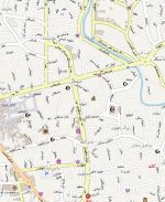 نقشه وکتور شهر رشت با کیفیت بالا