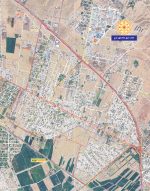 نقشه کمالشهر با تصویر ماهوراه