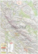 نقشه کوه دنا