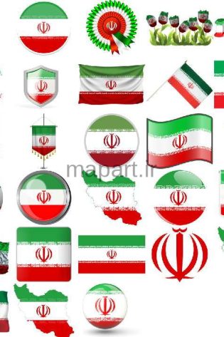 تصویر پرچم ایران png
