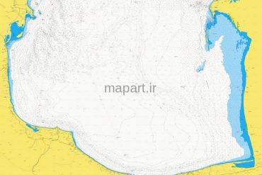 چارت ناوبری دریای خزر