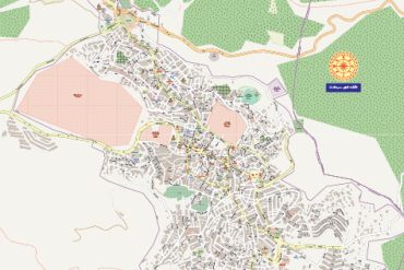 نقشه شهر سردشت