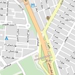 نقشه وکتور شهر قرچک با کیفیت بالا