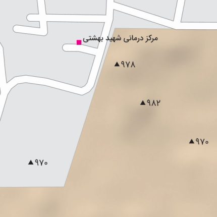 نقشه ارتفاعی شهر جلیل آباد جئورفرنس شده با کیفیت بالا