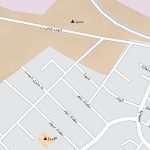 نقشه ارتفاعی شهر فرون آباد - تصویر 2