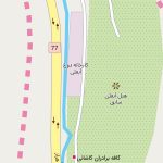 نقشه شهر آبعلی در استان تهران