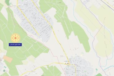 نقشه شهر باغستان