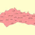 شیپ فایل محلات منطقه ۱ تهران
