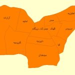 شیپ فایل محلات منطقه ۳ تهران